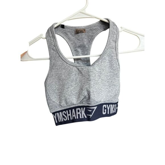 Gymshark Womens Sports Bra Bundle Gray & Pink, WORKOUT RACERBACK, RUNNING, YOGA, - Picture 3 of 7